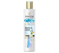 Pantene Idratati & Lucenti Shampoo con Biotina 250ml. Pro-V Miracles Shampoo per Capelli Secchi e Danneggiati, con Acido Ialuronico, Trattiene l'Idratazione. Shampoo Idratante con Vitamina B5