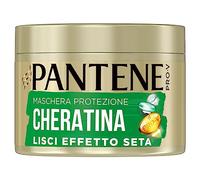 Pantene Pro-V Maschera capelli, Lisci Effetto Seta Protezione Cheratina, fino a 72h di Capelli Lisci e Brillanti in 1 Applicazione, 500ml