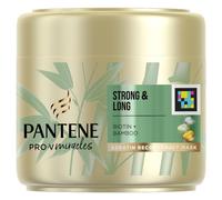 Pantene Maschera per capelli biotina per capelli forti e lunghi, aiuta a sostenere la crescita dei capelli e riduce la perdita dei capelli, fino al 100% più forti contro i danni allo styling | cheratina e bambù | Pro-V Miracles | 300 ml