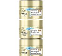 Pantene Pro-V Miracles Sorbet - Maschera per capelli, idratante intensa, biotina + essenza Baobab, confezione da 3 (3 x 160 ml)