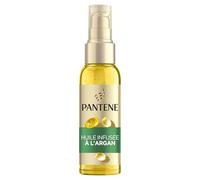 Pantene Pro-V - Olio per capelli lisci e setosi, infuso con argan, 100 ml, per capelli ricci e opachi. Olio nutriente senza risciacquo. Domina l'effetto crespo, rende setoso e migliora la brillantezza