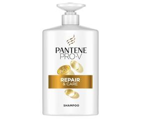 Pantene Pro-V Repair & Care Shampoo 1000 ml Dispenser di pompaggio Deboli, Secchi e Danneggiati, Pulisce delicatamente, protegge i legami dei capelli, senza siliconi, oli minerali e coloranti