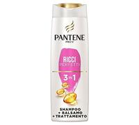 Pantene Pro-V Ricci Perfetti 3 in 1 Shampoo + Balsamo Capelli + Trattamento, per Capelli Ricci Crespi e Ribelli, Formula Pro-V + Antiossidanti, 300 ml
