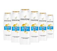 Pantene Pro-V Shampoo 3 in 1 Linea Classica 6x300ml per Capelli Normali e Misti, Protegge i Legami del Capello e Dona ai Capelli una Sana Lucentezza, Senza Olio Minerale e Coloranti, Active Nutri-Plex