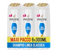 Pantene Pro-V Shampoo e Balsamo e Trattamento, Linea Classica Maxi Formato da 6 x 300 ml