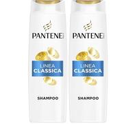 Pantene Pro-V Shampoo Linea Classica 400ml per Capelli Normali e Misti. Deterge Delicatamente e Protegge i Legami del Capello. Uso Quotidiano. Senza Olio Minerale e Coloranti. Active Nutri-Plex
