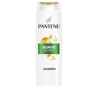 Pantene Pro-V - Shampoo morbido e liscio, 325 ml per capelli ricci e spenti, pulizia delicata e protezione dei legami dei capelli, senza silicone, oli minerali e coloranti, tecnologia Active