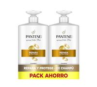 Pantene Pro-V Shampoo Ripara e Protegge 2x1000ML, Dispenser, per Capelli Secchi e Danneggiati. Pulisce e Protegge i Legami Capillari. Senza Siliconi. Active Nutri-Ple