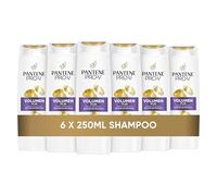 Pantene Pro-V Volume Pur Shampoo 6 x 300 ml per capelli fini e piatti, pulisce delicatamente e protegge i legami dei capelli, senza siliconi, oli minerali e coloranti, tecnologia Active Nutri-Plex