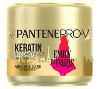 Pantene Pro-V x Emily in Paris Limited Edition Repair & Care Keratin Reconstruct Maschera per capelli, 300 ml, aiuta a riparare i capelli secchi e danneggiati