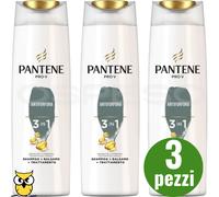 PANTENE SHAMPOO - BALSAMO PRO V 225ML A SCELTA 3 PEZZI 6 PEZZI