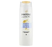 Pantene Pro-V Gentle Shampoo, Balsamo e Trattamento 3 in 1 250 ml per Capelli Deboli e Fragili, Arricchisce i Capelli con Nutrienti per Rafforzarli, Senza Olio Minerale e Coloranti, Active Nutri-Plex
