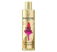 Pantene x Emily in Paris Repair & Protect Shampoo Siero Edizione Limitata 250 ml. Nutre i capelli secchi e danneggiati. Arricchito con nutrienti Pro-V e peptidi di collagene