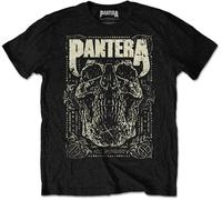 Pantera 101 Proof Skull Black L Maglietta