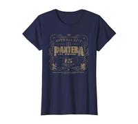 Pantera 101 Proof Skull Rock Music Band Maglietta, Donna, Navy, XL