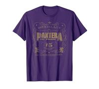 Pantera 101 Proof Skull Rock Music Band Maglietta, Uomo, Viola, M