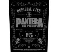 Pantera 101 Proof Ufficiale 30x36x27cm Toppa da schiena da cucire