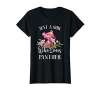 Pantera amante solo una ragazza che ama pantera Maglietta