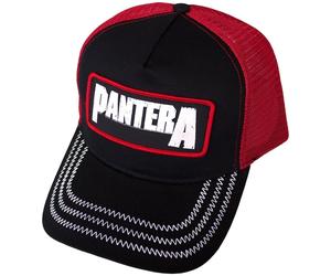Pantera B&W Patch Cappello Black & Red UNI