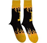 Rock Off officially licensed products Pantera Flame Band Logo Ankle Calzini Size One Size