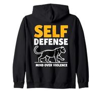 Pantera di autodifesa Felpa con Cappuccio