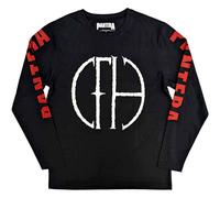 Pantera 'Frayed Logo' (Nero) Maglia a Manica Lunga - NUOVO E UFFICIALE