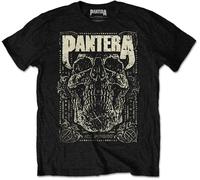 Pantera Maglietta 101 Proof Skull Unisex Black 2XL
