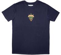 Pantera Maglietta Mini Leaf Skull Unisex Navy Blue L