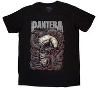 Pantera Maglietta Serpent Skull Unisex Black M