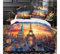 Pantera Nera copripiumino Set di 3 Pezzi morbida stampa di 3D con federa decorazione per la camera da letto Arte animale selvaggia_2 Set Di Copripiumino for adulti e coppie Super king（260x220cm）