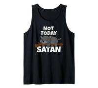 Pantera Nera Nope Not Today Satan Canotta
