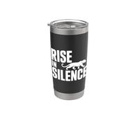 Pantera Rise In Silence Bicchiere termico in acciaio inox doppia parete