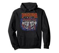 Pantera Skull Domination Iconic Heavy Metal Band Felpa con Cappuccio