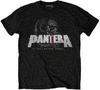 Pantera Maglietta Snake Logo Unisex Black XL