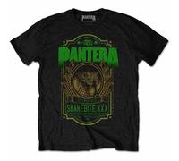 Pantera Maglietta Snakebite XXX Label Unisex Black XL