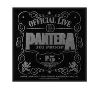 Pantera Standard Patch 101% Proof Nuovo Ufficiale Nero