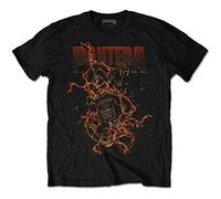 Pantera T Shirt Goddamn Whiskey Band Logo Nuovo Ufficiale Uomo Nero Size L