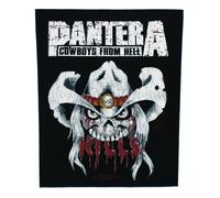Pantera Uccide Teschio Retro Toppa Cowboy Da Chiaro XL Dtg Stampato Cucire