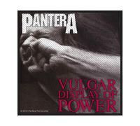 Pantera Vulgar Display Of Power Standard Patch (One Size) (Grey/Red)