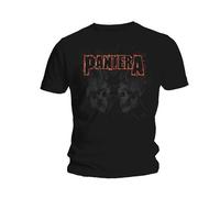 Pantera Watermarked Skulls autorizzato Uomo maglietta