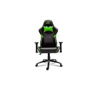 Panthek Starlight Gaming Chair, Sedia Gaming Professionale, Ergonomica, Reclinabile, Ecopelle, Poggiatesta e seduta con imbottitura sagomata, Braccioli 2D, Pistone a gas classe 3, Verde