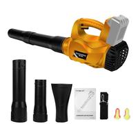 panthem Soffiatore a Batteria Soffiatore Elettrico per Foglie Compatibile con Dewalt 18V 20V (senza batteria), Soffiatore di foglie senza fili 300 km/h, per cura prato e manutenzione giardino