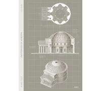 Pantheon of Agrippa Notebook: Soft Dot Grid Journal for Architects, Designers and Creative Minds