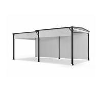 Pantheon Solid Sky Expand, gazebo, pareti laterali, 3x3-5,6 m, alluminio