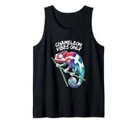 Panther Chameleon Lovers Only Chameleon Vibes Always Canotta