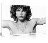 Panther Print Stampa artistica su tela di Jim Morrison Music (18x12in)