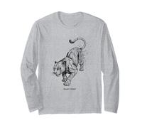 Panther Silent Force Stealth Power Jungle Predator Energy Maglia a Manica
