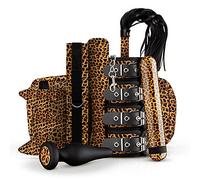 Panthra Set di Giocattoli del Sesso Gato, Set Regalo Erotico con 8 Giocattoli Erotici Leopardati, Set con Giocattoli per Uomini, Donne e Coppie, BDSM Set inclusivo Borsa Abbinata, Leopardo