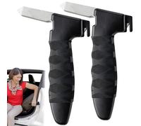 PANTIDE Maniglia per la mobilità - 2 confezioni di supporto per porte auto, impugnature multifunzionali per anziani feriti, persone che recuperano persone portatili, supporto per disabilità incinte