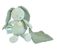 Pantin Coniglio con Doudou verde salvia